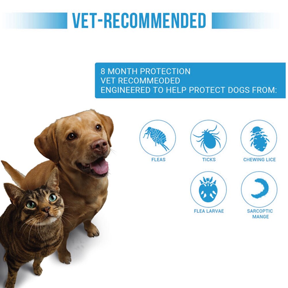 Flea & Tick Collar for Cats & Dogs – Adjustable Anti-Parasitic Protection