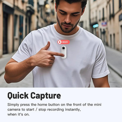 Portable POV Camera – Mini 1080P Wearable Action Cam