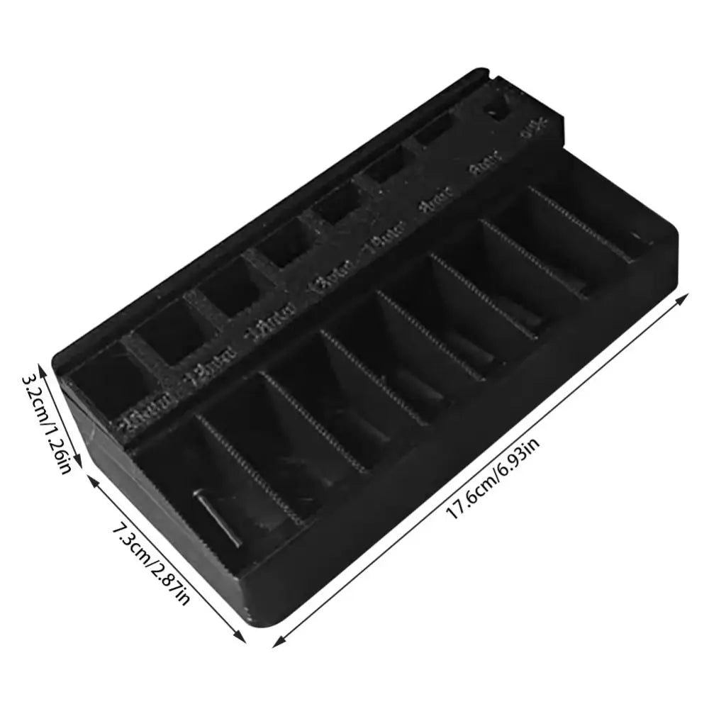 Bolt & Screw Length Sorter Tray – M3 Hardware Organizer