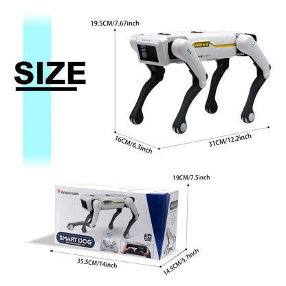 Robot Dog with Remote (PRO VERSION - AI, Voice Control & Smartphone App)