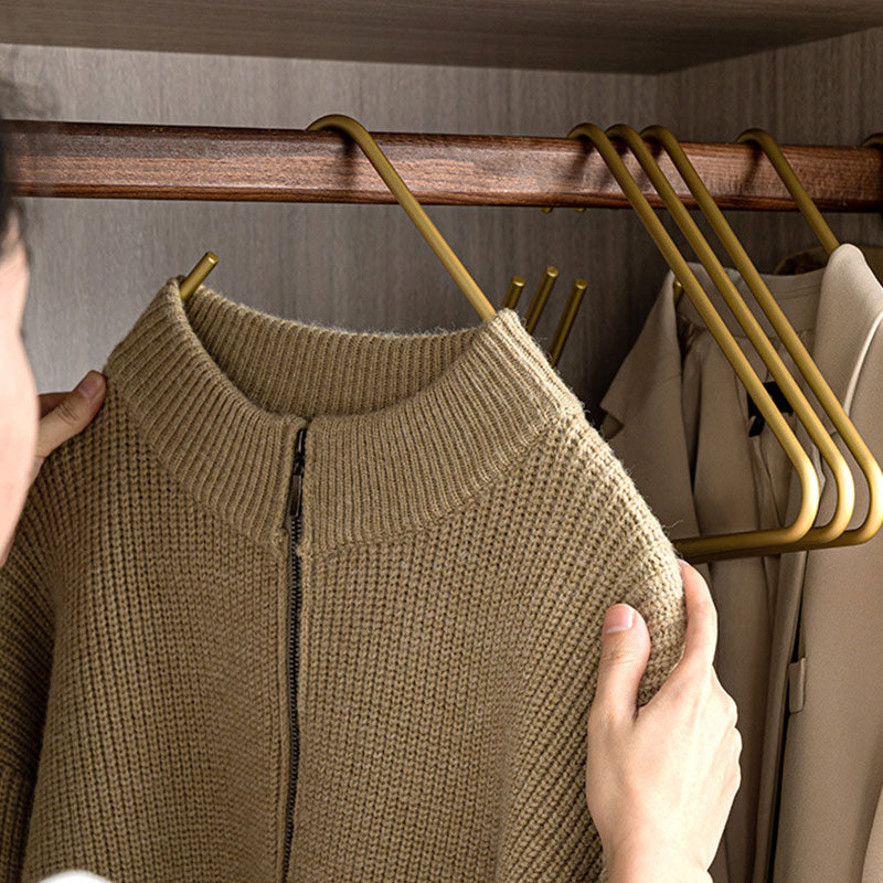 Aluminum Alloy Hanger, Household Triangular Hanger, Solid Hanger, Wardrobe Display, Support, Air Hanger, Hanger