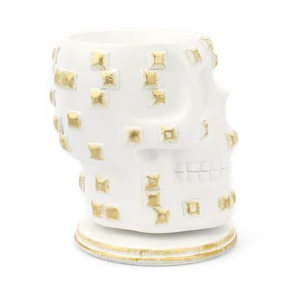 Terrifying Skull Rotating Storage Drum