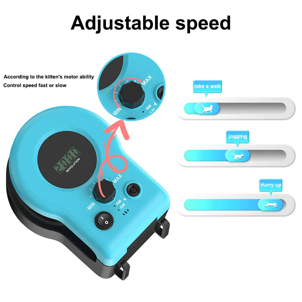 Interactive Cat Toy Chase Run Treadmill – Exercise & Hunting Play