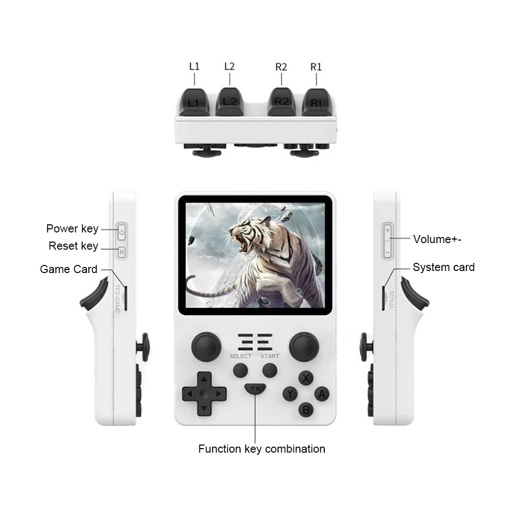 Handheld Retro Gaming Console – RK3326 Portable Emulator