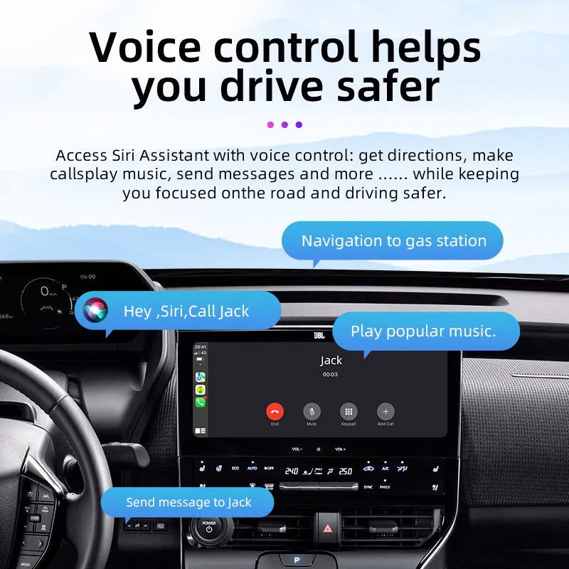 Wireless CarPlay Adapter – Plug & Play Dongle for Apple iPhone