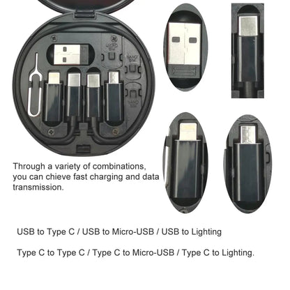 Universal Multi-Device Charging Adapter Kit