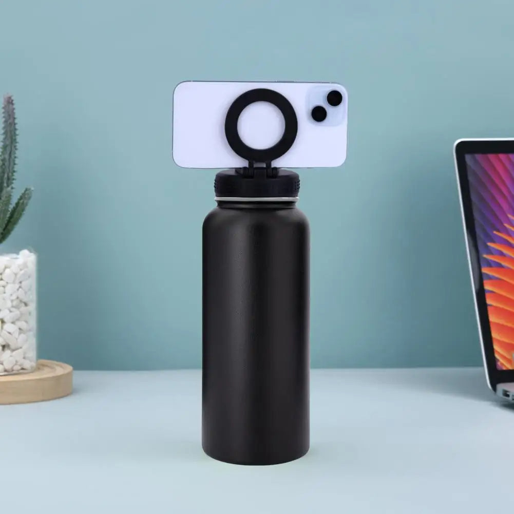Insulated Phone Holder Water Bottle