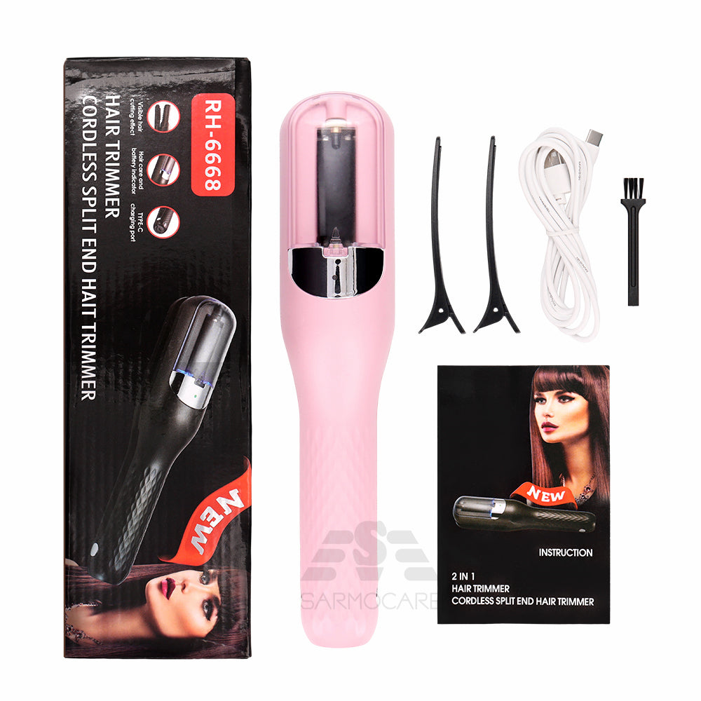 Cordless Split End Hair Trimmer – Professional Hair Care Tool