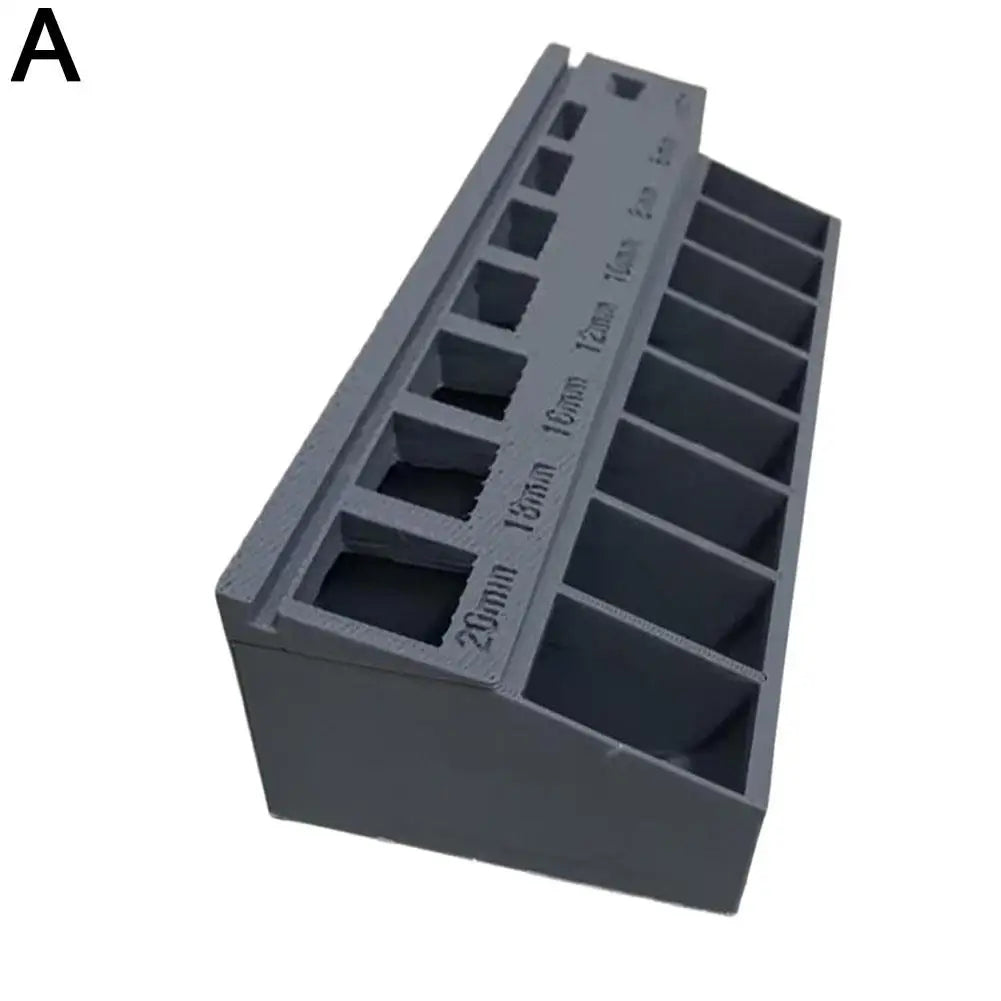 Bolt & Screw Length Sorter Tray – M3 Hardware Organizer
