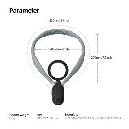 Magnetic Neck Hanging Mount Holder – Wearable Phone & Action Camera Bracket