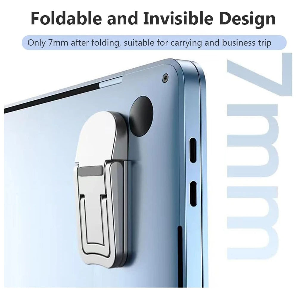 Foldable Laptop Stand – Ultra-Slim Zinc Alloy Portable Stand