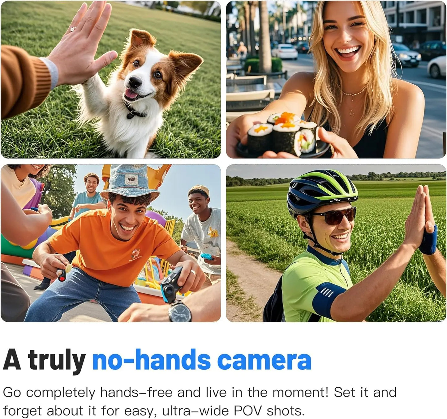 Portable POV Camera – Mini 1080P Wearable Action Cam