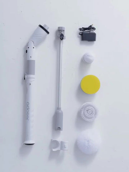 Multi-Brush Wireless Electric Cleaning Brush – Kitchen & Bathroom Scrubber