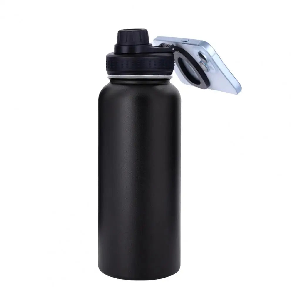 Insulated Phone Holder Water Bottle