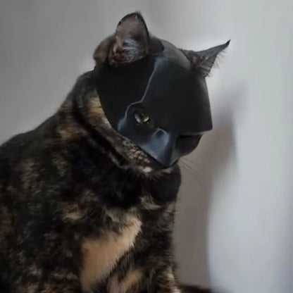 Bat Cat Mask – 3D Printed Superhero Costume for Cats