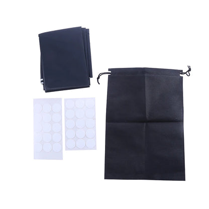 Self-Adhesive Pleated Blinds – Blackout Window Shades, No-Drill Installation