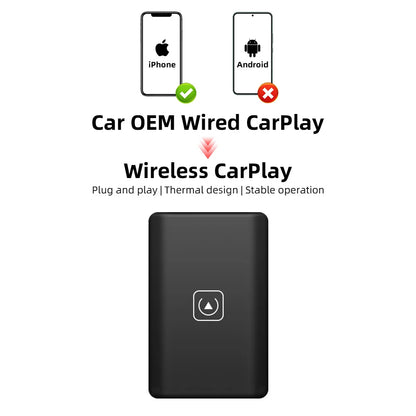 Wireless CarPlay Adapter – Plug & Play Dongle for Apple iPhone