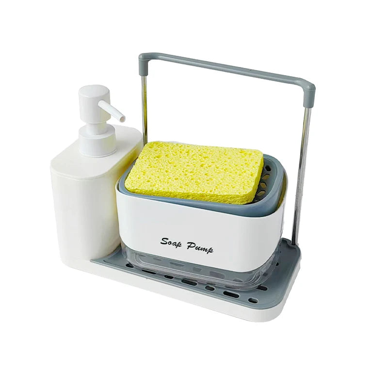 5-in-1 Hand and Dish Soap Dispenser Set – Kitchen Organizer