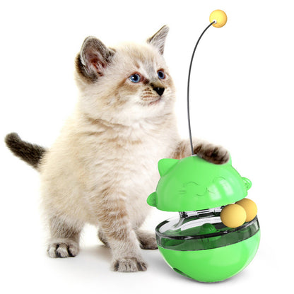 Multi-Functional Cat Self-Play Toy – Interactive Feeder & Activity