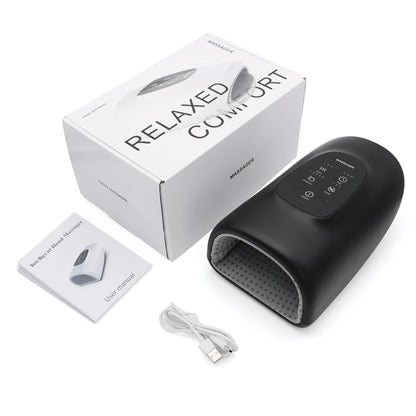 Wireless Electric Hand Massager with Heat & Compression