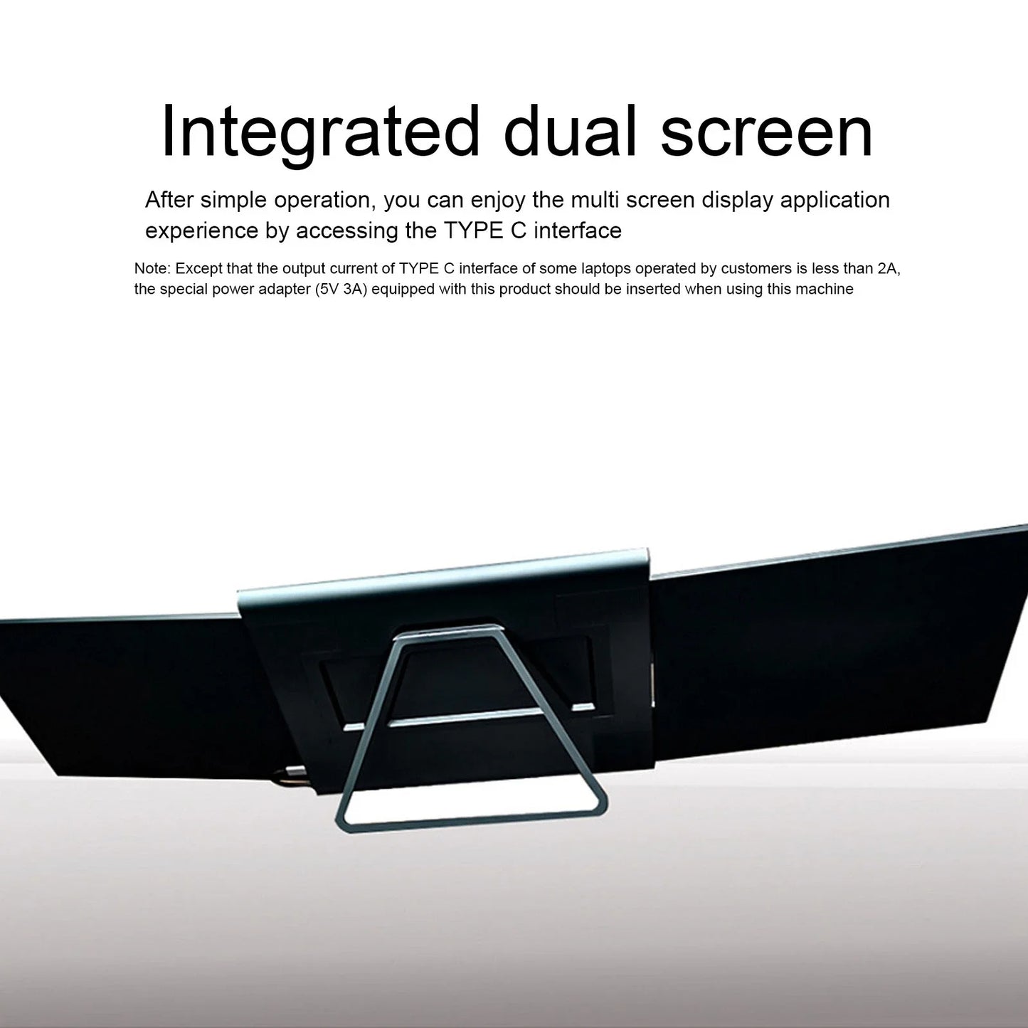 Portable Dual Screen Monitor – 13.3" Laptop Extender HD Display