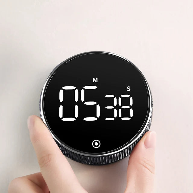 LED Digital Timer – Magnetic Countdown & Stopwatch with Alarm