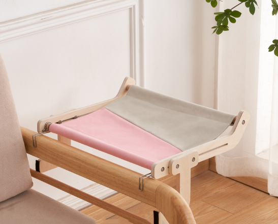 Adjustable Cat Window Perch – Secure Space-Saving Resting Spot