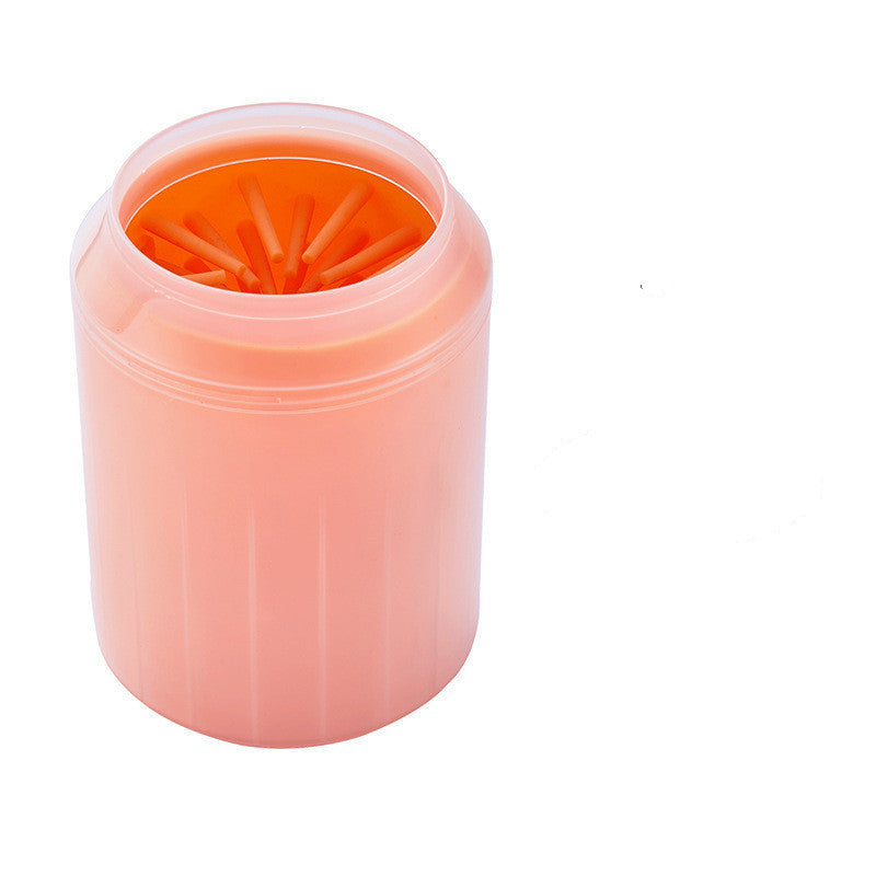 Pet Paw Cleaner Cup – Portable Dog Paw Washer with Soft Silicone Bristles
