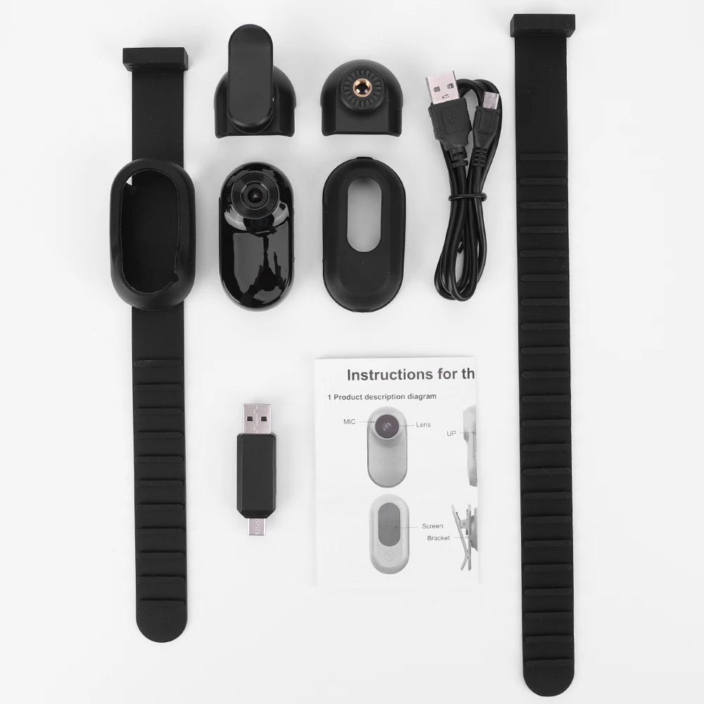 Camera Collar for Cats & Dogs – 1080p HD Pet POV Recorder