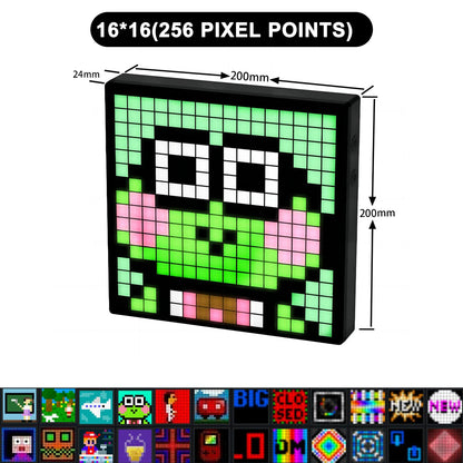 Smart LED Matrix Pixel Display – Pixel Art Digital Frame & Smart Clock