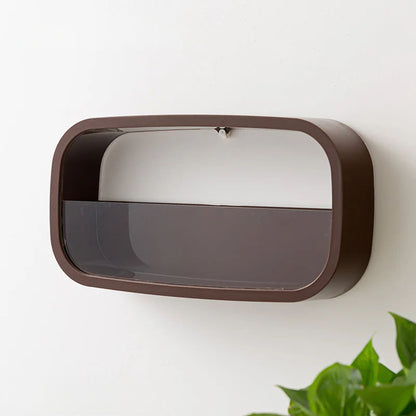 Modern Rectangle Hanging Wall Flower Vase – Decorative Wall-Mounted Planter