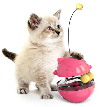 Multi-Functional Cat Self-Play Toy – Interactive Feeder & Activity