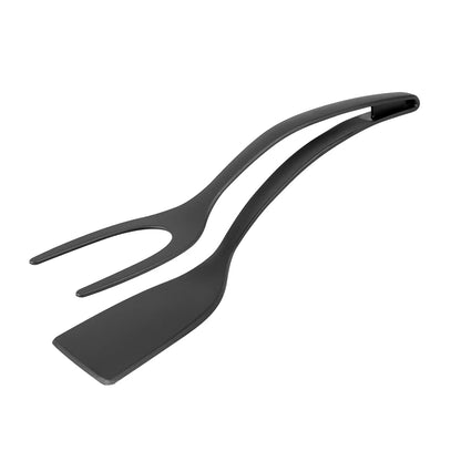 2-in-1 Spatula & Tongs – Multi-Purpose Kitchen Utensil
