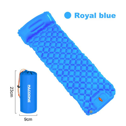 Camping Inflatable Mattress with Built-In Foot Pump