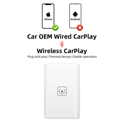 Wireless CarPlay Adapter – Plug & Play Dongle for Apple iPhone