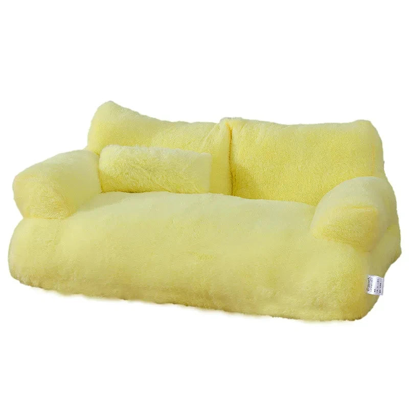Luxury Cat Bed Sofa – Plush Pet Sofa for Cats & Small Dogs
