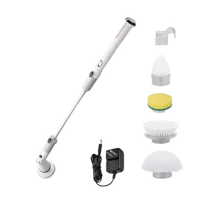 Multi-Brush Wireless Electric Cleaning Brush – Kitchen & Bathroom Scrubber