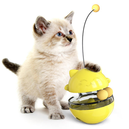 Multi-Functional Cat Self-Play Toy – Interactive Feeder & Activity