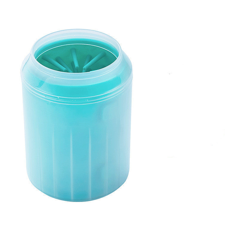 Pet Paw Cleaner Cup – Portable Dog Paw Washer with Soft Silicone Bristles