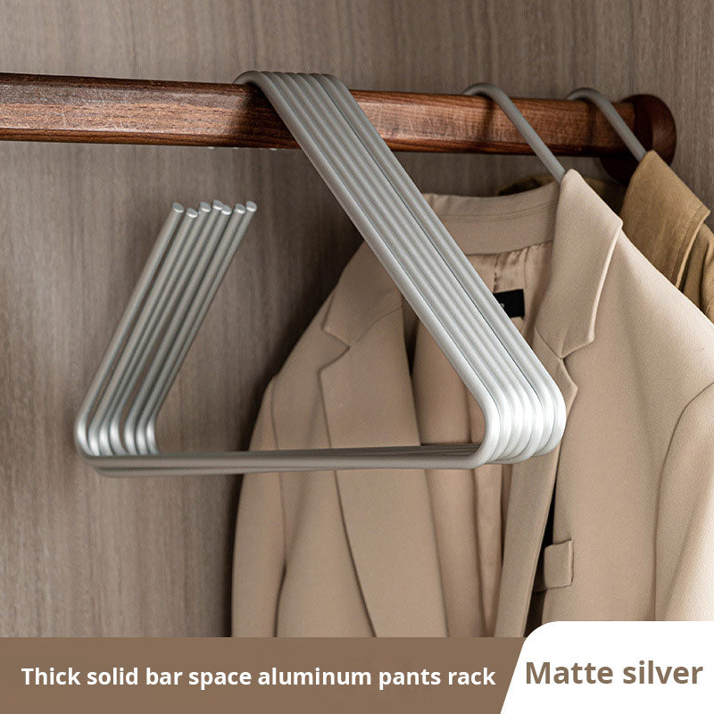 Aluminum Alloy Hanger, Household Triangular Hanger, Solid Hanger, Wardrobe Display, Support, Air Hanger, Hanger